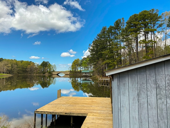 Private boat dock