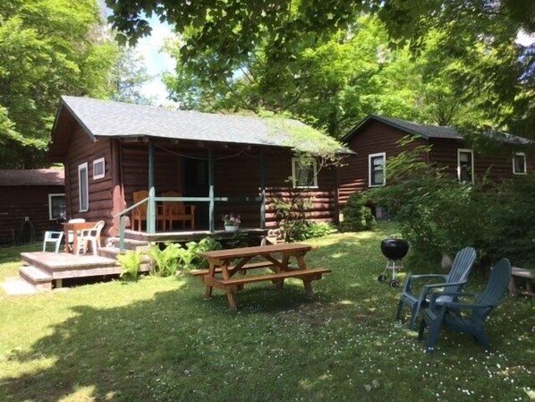 View of Birch Cabin