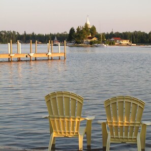 Waterfront living at Les Cheneaux Landing!