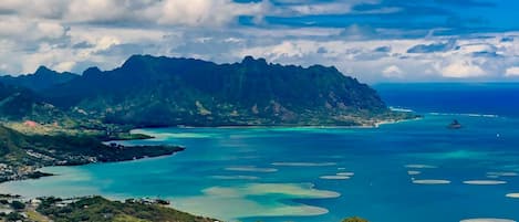 Our property overlooks beautiful Kaneohe Bay