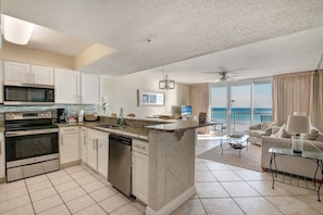 Indoors, Kitchen, Home Decor, Floor, Ceiling Fan