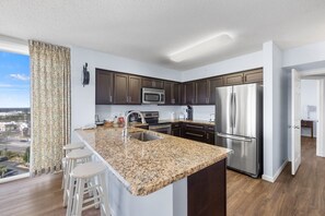 Indoors, Kitchen, Microwave, Oven, Floor