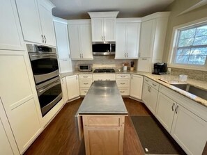 Indoors, Kitchen, Microwave, Oven, Cooktop