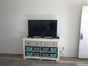 TV in living room and one in bedroom as well