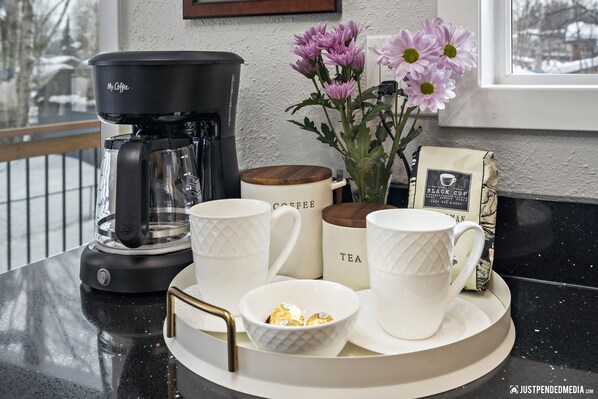 Kaffe och/eller kaffebryggare