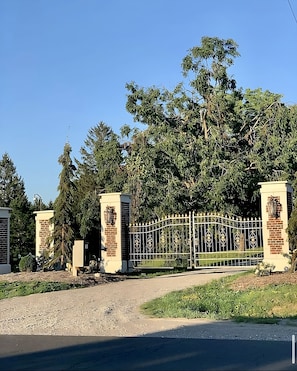 Enceinte de l’hébergement
