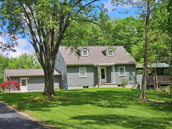 Main House in Spring