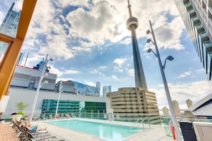 Rooftop pool