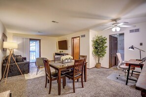 Enjoy meals in a homey dining ambiance