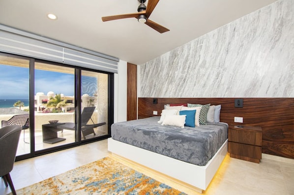 Master Bedroom with King Size Bed