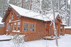 Cottage in winter