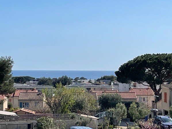 Blick von der Unterkunft