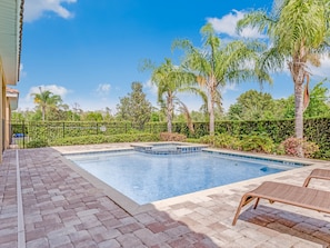 Private pool and spa