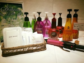 Bathroom amenities