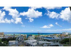 Vue sur la plage/l’océan