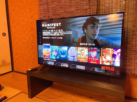 Netflix見放題です。43型4K