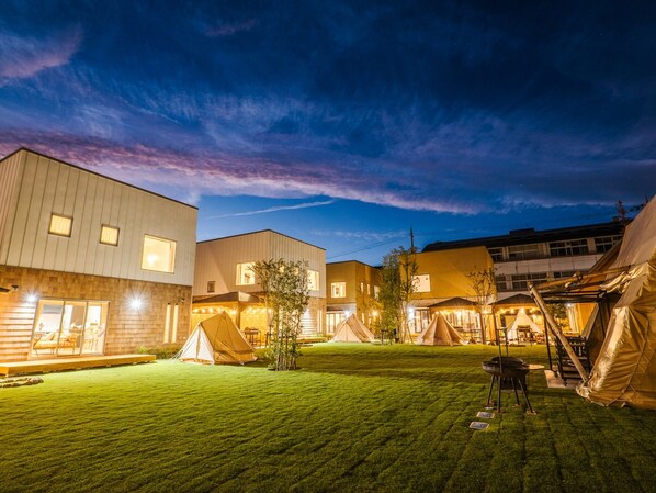 ・[Exterior] Enjoy a relaxing and relaxing time while looking at the starry sky that spreads out in front of you.
