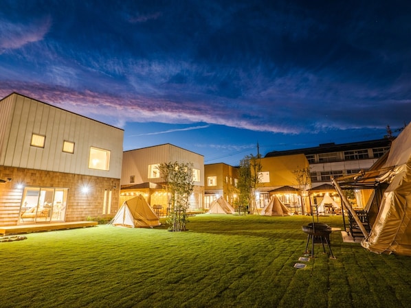 ・[Exterior] Enjoy a relaxing and relaxing time while looking at the starry sky that spreads out in front of you.