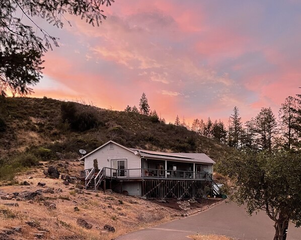 Mountain Villa has plenty of deck space