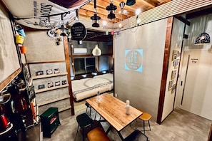 A hygge space with an outdoor taste