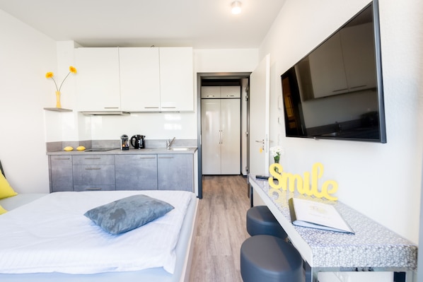 Business-Apartment mit eigener Küche und Duschbad bei Fam. Horster in Bensheim