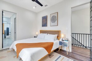 King Bedroom 1 with en-suite bathroom | Upstairs