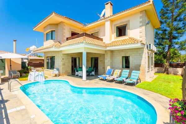 Beautiful villa with private pool, terrace, and garden