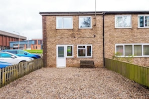 Known as our ugly duckling, what the property lacks in looks on the outside, it makes up for on the inside. Once a council house now turned high quality serviced accommodation in the heart of Chester. This location is unbeatable