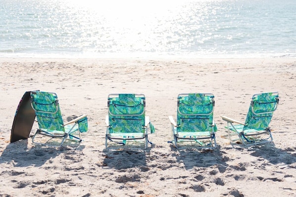 Enjoy this as your backyard! Our bungalow has private beach access so it's just you and the sea.