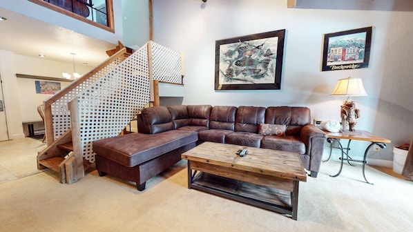 Furniture, Indoors, Living Room, Table, House