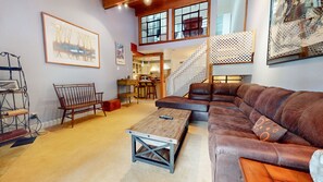 Furniture, Indoors, Living Room, Table, Couch