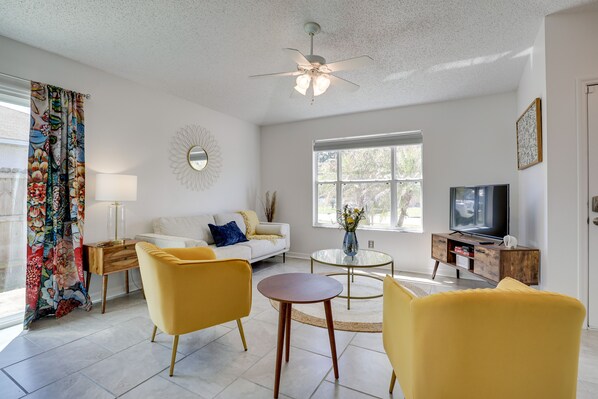 St. Augustine Vacation Rental | 2BR | 2BA | 1,008 Sq Ft | 1 Step Required