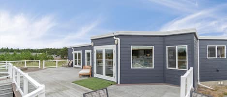 Back Deck with outdoor seating