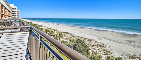 Myrtle Beach Vacation Rental | Studio | 1BA | 372 Sq Ft | Step-Free Access