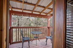 Private, Covered Balcony
