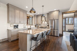 Spacious Kitchen with Granite Counter Tops