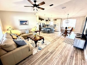 Open Concept - Living Room/Kitchen/Dining