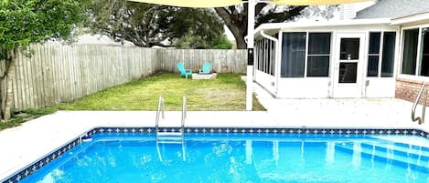 Relax in the pool! - Pool is heated when outside temp is above 60 degrees