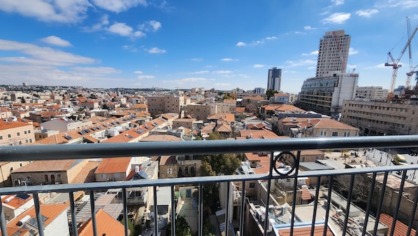 view  from the living room 
