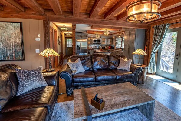 View of Living room and Kitchen