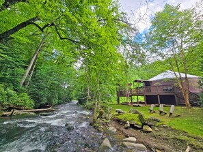 Spring Ridge Yurt Glamping Creekside at Nantahala NC
