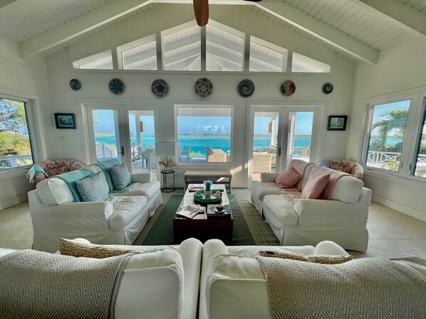 Living Room wit seaview