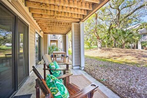 Private Covered Patio