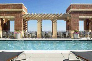 Rooftop pool