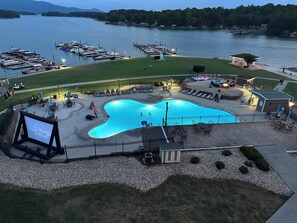 Seasonal movie nights are for floating on a perfect summer evening