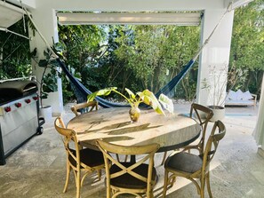 Outdoor dining