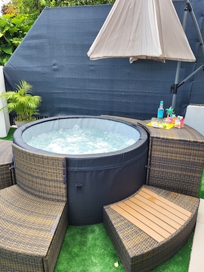 Bubbelpool utomhus