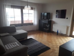 Ferienwohnung-Wohnzimmer