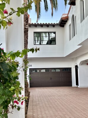 Two car garage at Casa Clemente Las Palmas