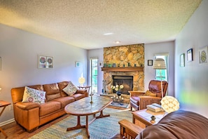 Living Room | Central Heating & A/C